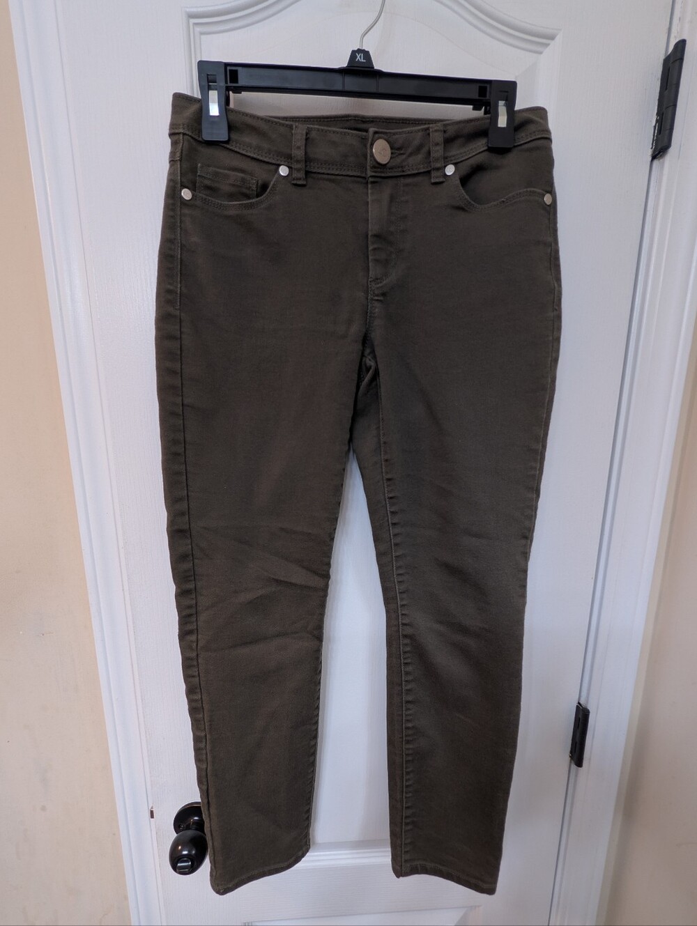 LC Lauren Conrad Olive Green Women's Skinny Jeans